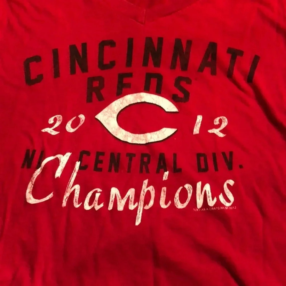 Cincinnati Reds Retro Division Championship Shirt